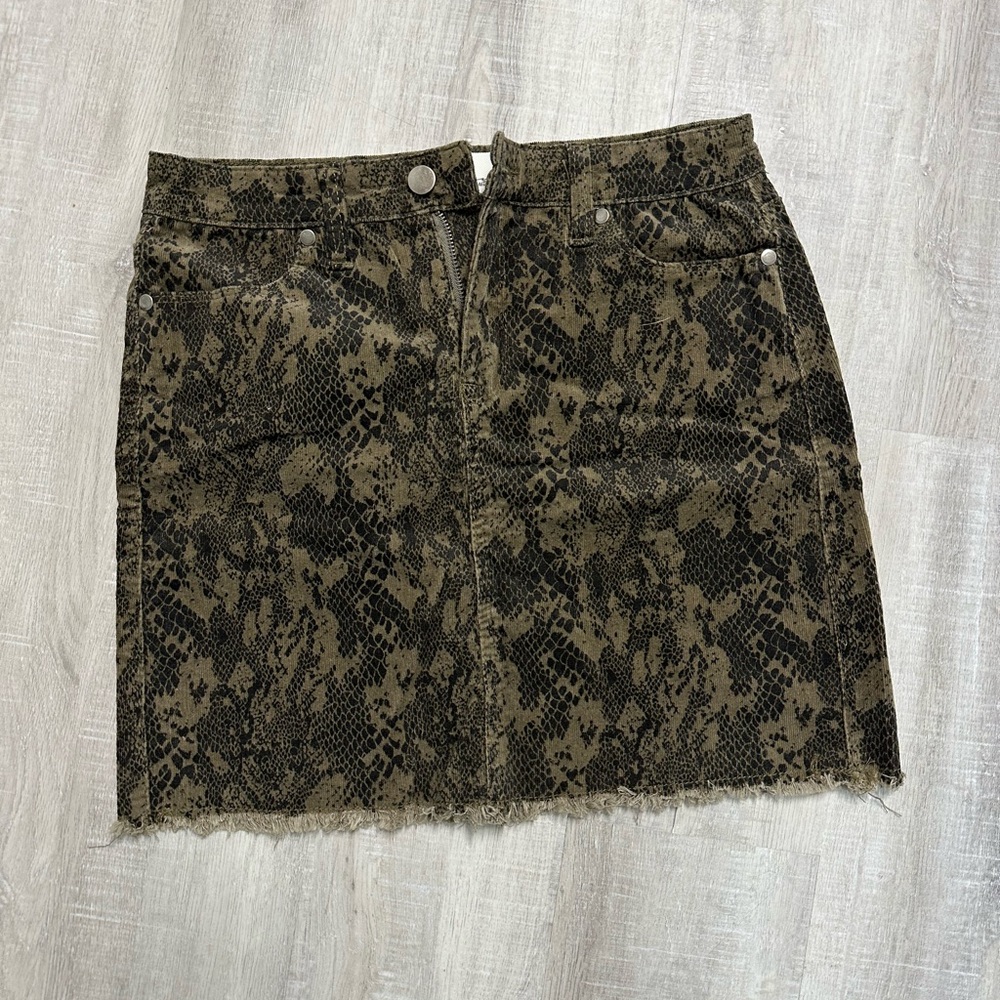 Snakeskin Vintage Havana Skirt